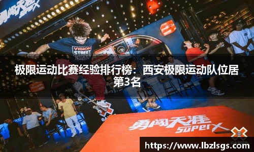 极限运动比赛经验排行榜：西安极限运动队位居第3名